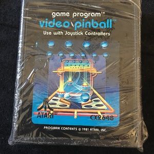Atari Video pinball game 1981